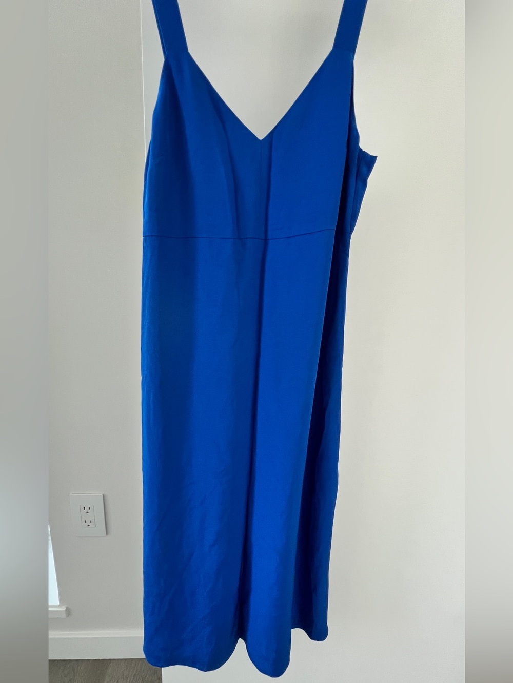 BNWOT Wilfred Royal Blue Slip Midi Dress